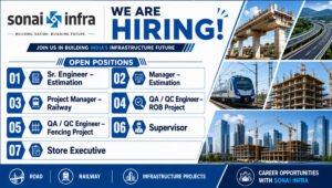 Sonai Infra Recruitment 2026