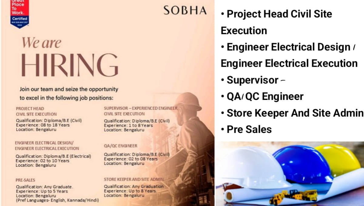 SOBHA Ltd Walk-In Drive - Bengaluru