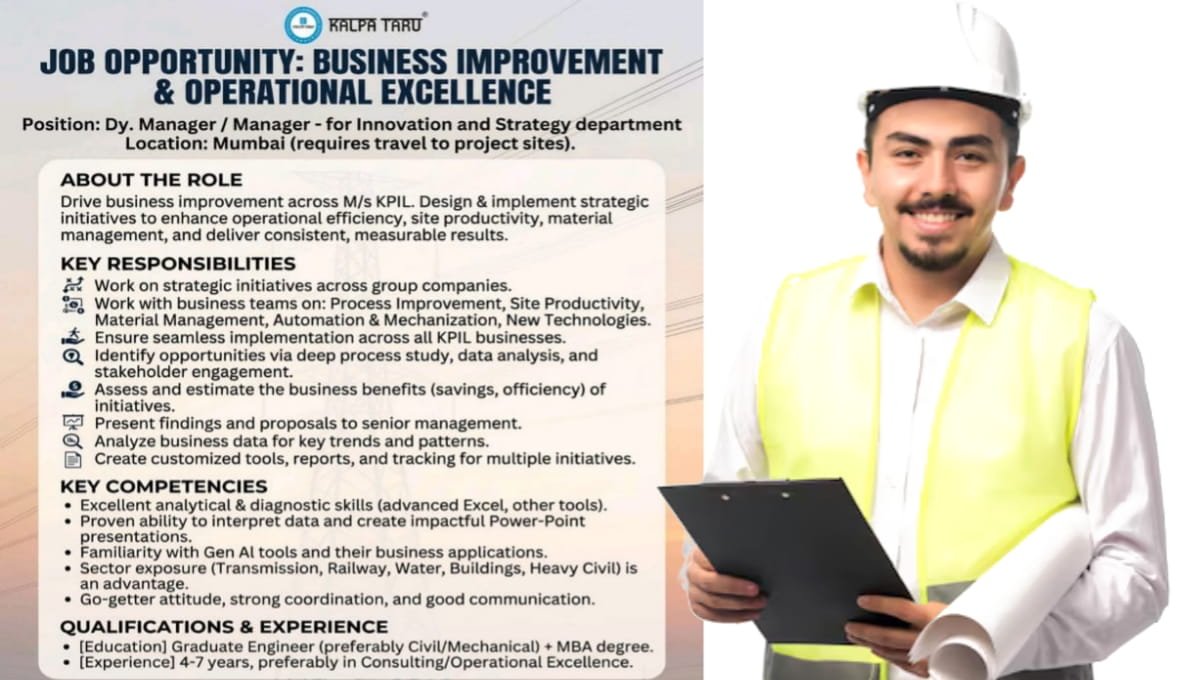 Kalpataru Projects Careers 2026