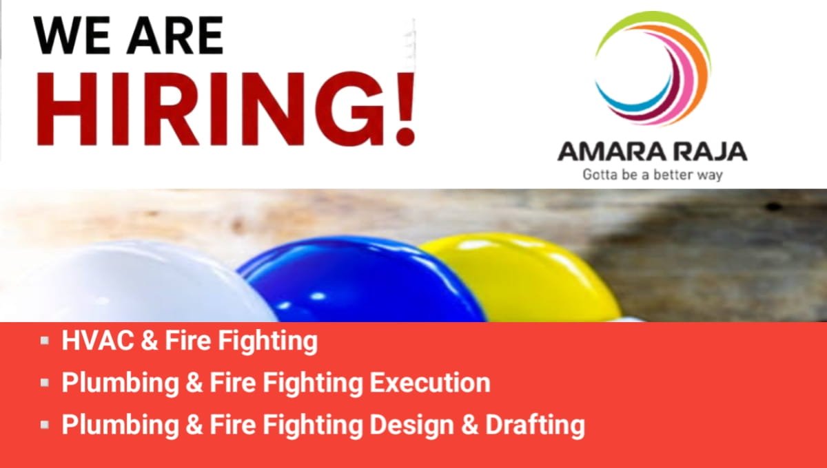 Amara Raja Infra Hiring
