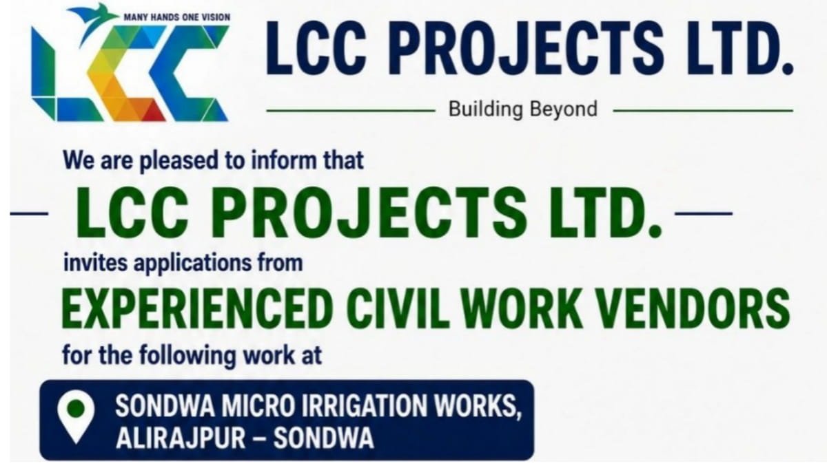LCC Projects Ltd Invites Civil Work