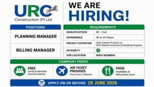 URC Construction Hiring