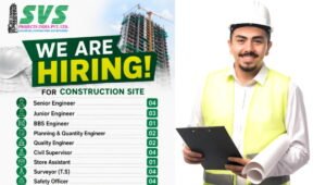 SVS Projects India Pvt Ltd Hiring