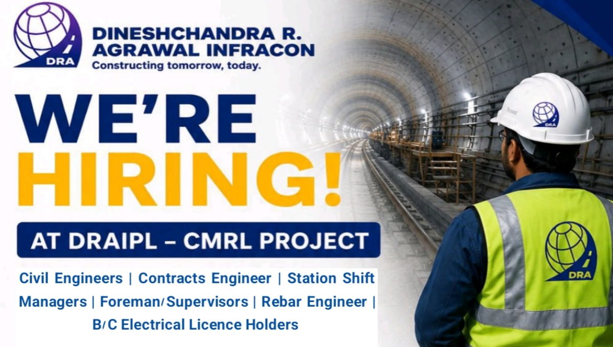DRA Infracon Pvt Ltd Vacancy