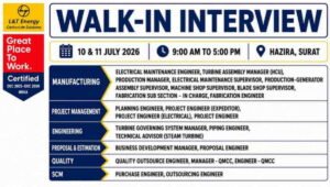 L&T Energy-CarbonLite Solutions Walk-In Interview 2026