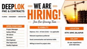 DeepLok PMC & Contracts Recruitment 2026