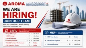 Aroma International Building Contracting LLC Recruitment