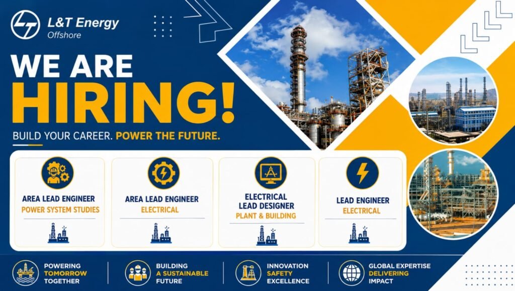 L&T Energy Onshore Recruitment 2026