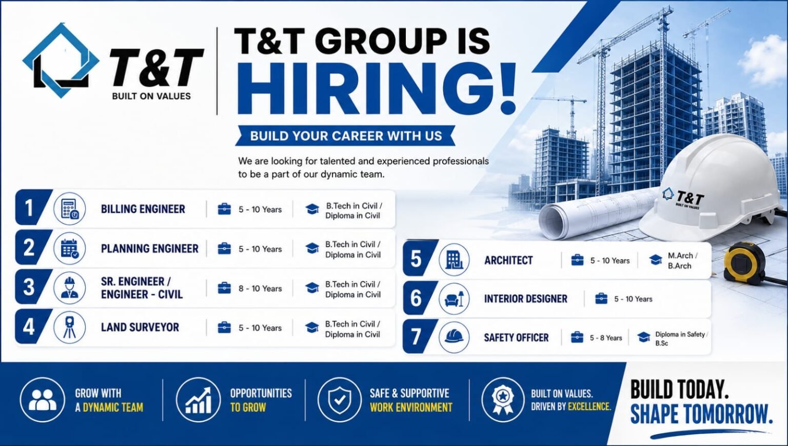 T&T Group Hiring