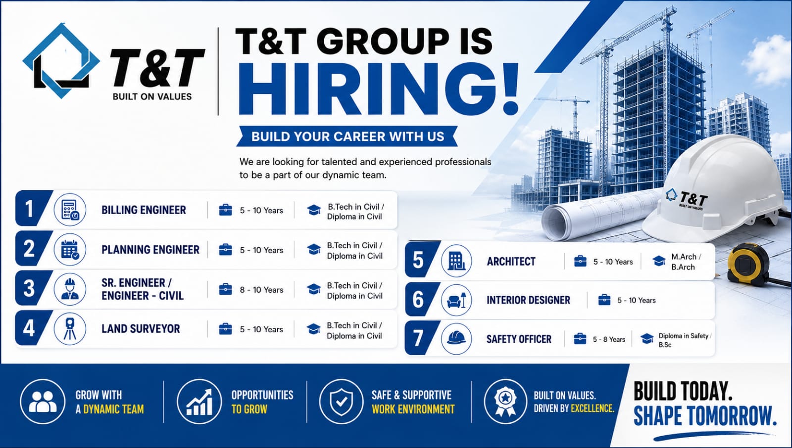 T&T Group Hiring