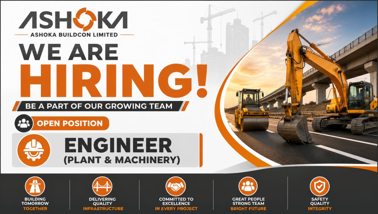 Ashoka Buildcon Careers 2026