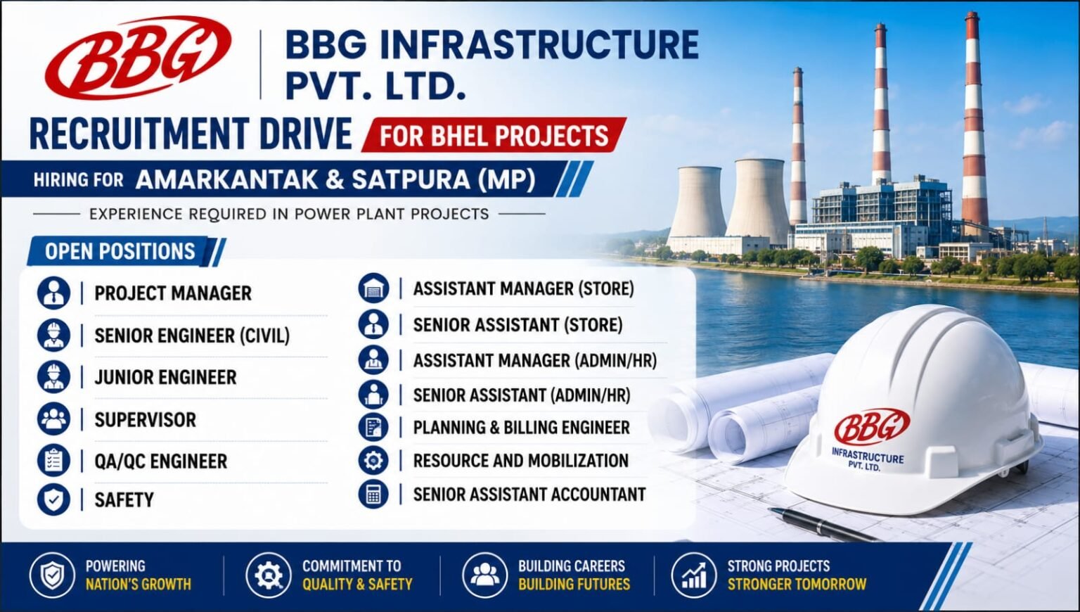 BBG Infrastructure Recruitment