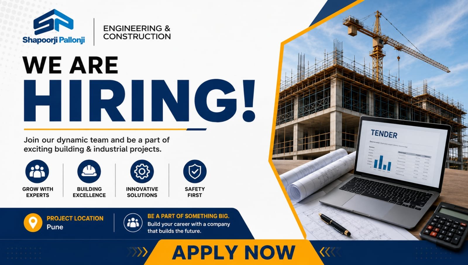 Shapoorji Pallonji Engineering & Construction Hiring