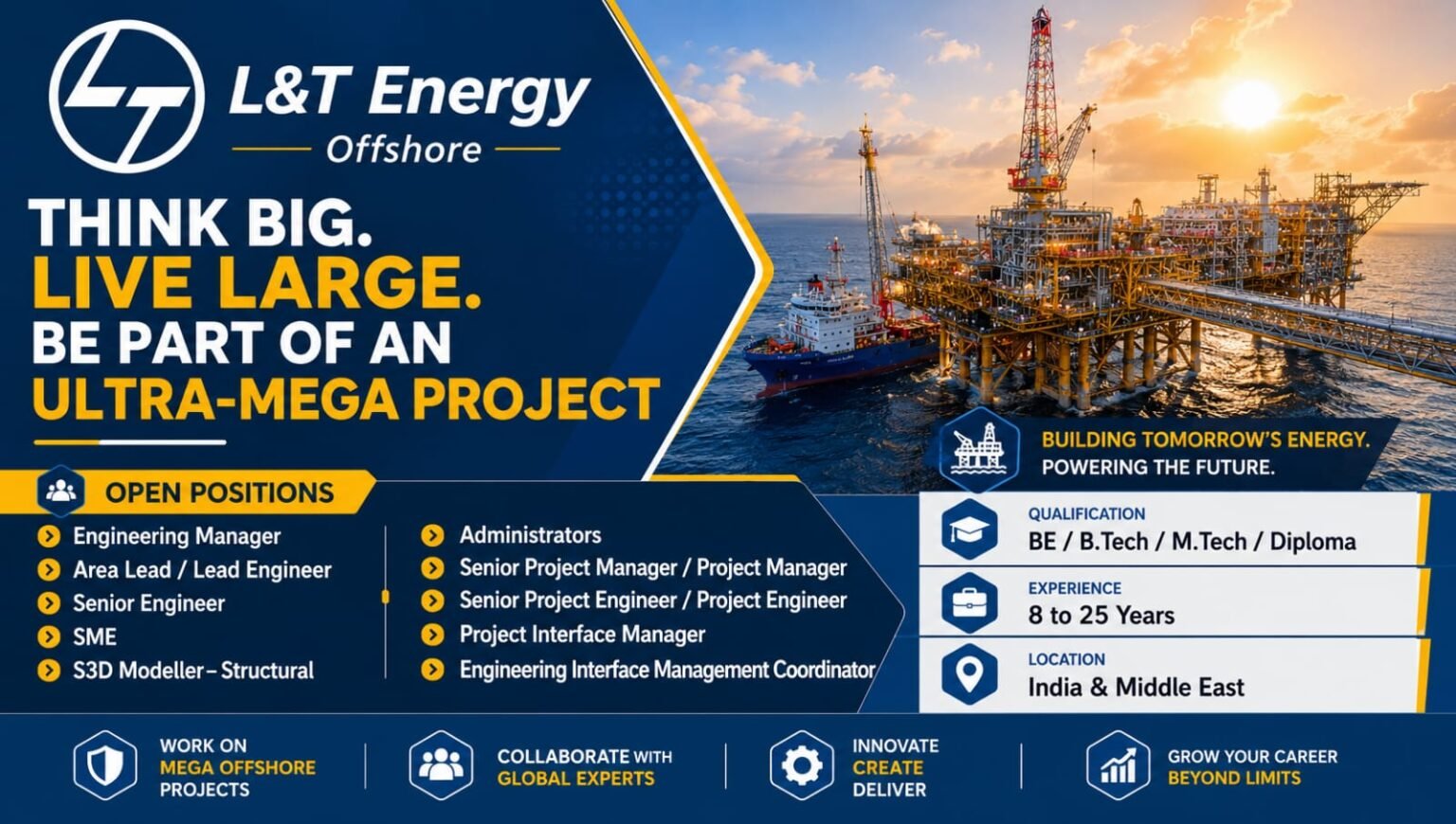 L&T Energy Offshore Careers