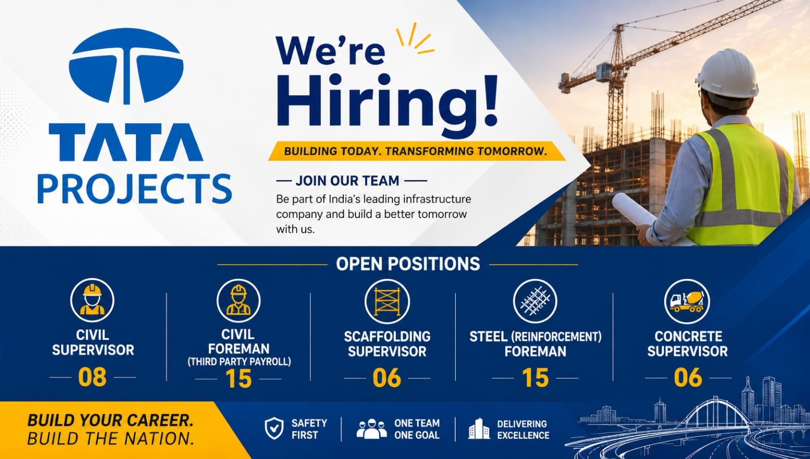 Tata Projects Recruitment 2026