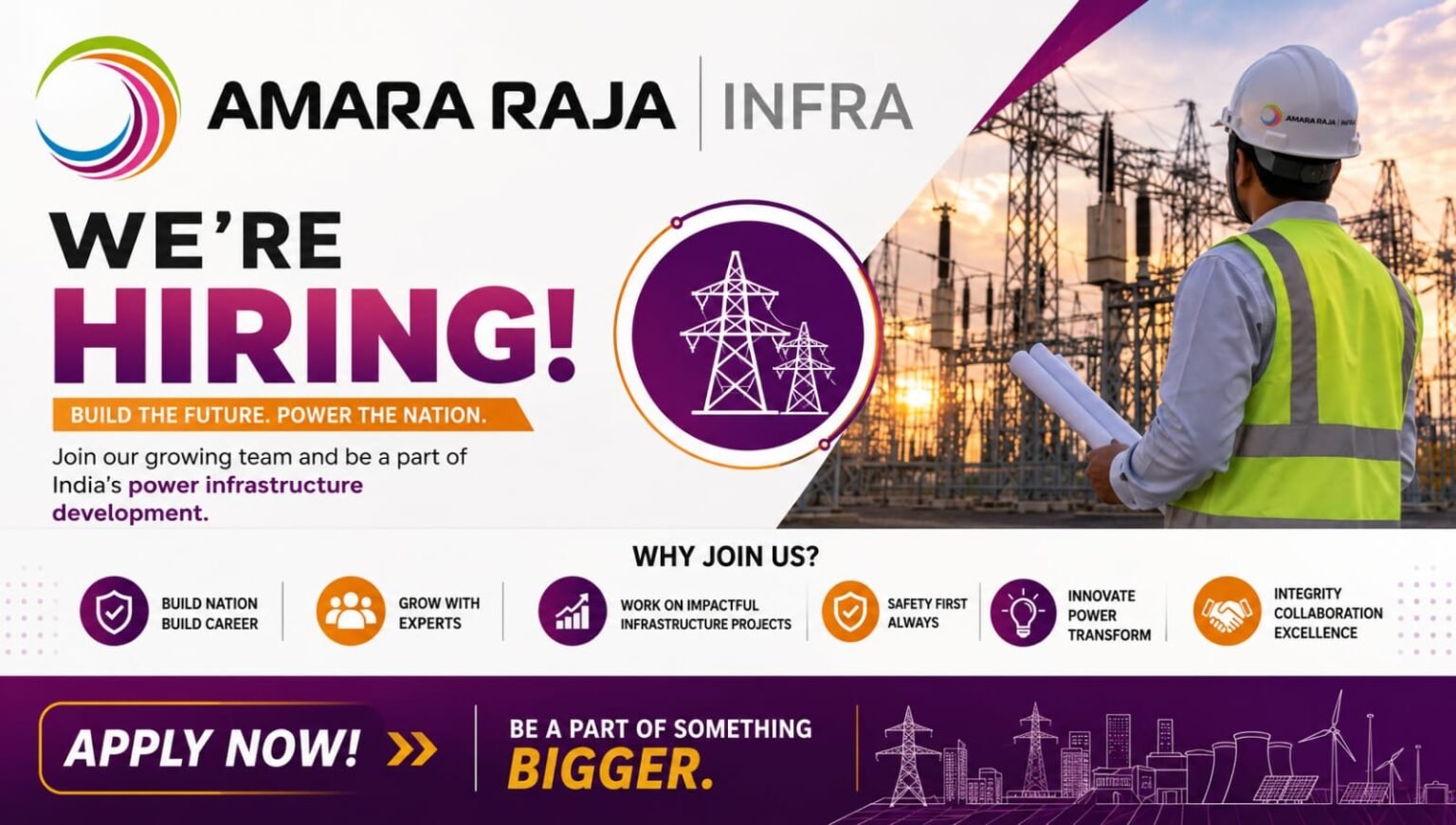 Amara Raja Infra Careers 2026