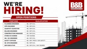 B&B Developers & Builders Hiring 2026