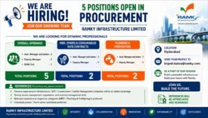 Ramky Infrastructure Hiring
