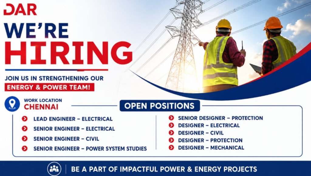 DAR Engineering Power & Substation Design Careers