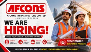 AFCONS Infrastructure Limited Recruitment