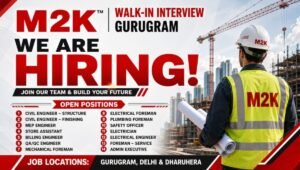 M2K Group Walk-In Interview 2026