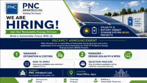 PNC Infratech Ltd Renewable Energy Recruitment