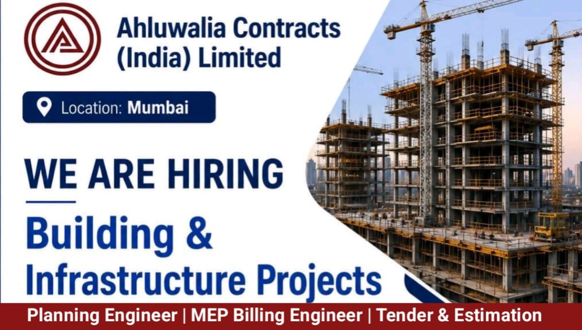 Ahluwalia Contracts (India) Ltd Hiring