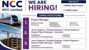 NCC Limited Urgent Requirement