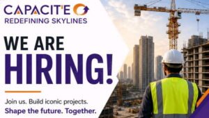 Capacit'e Infraprojects Hiring 2026
