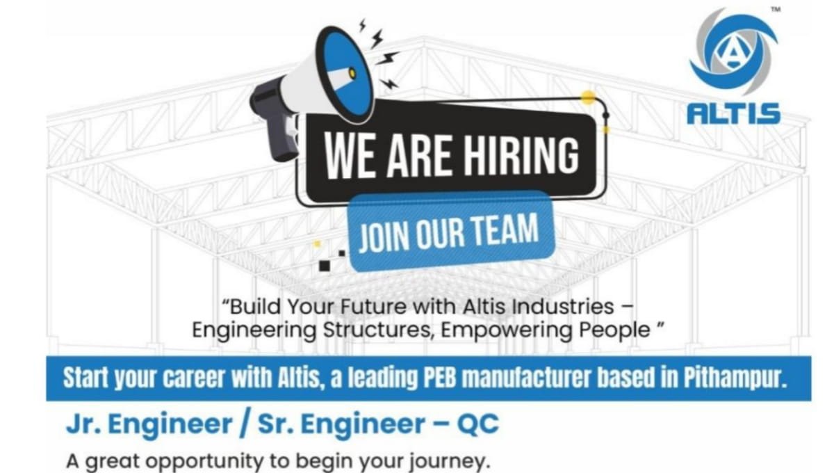 Altis Industries Recruitment 2026