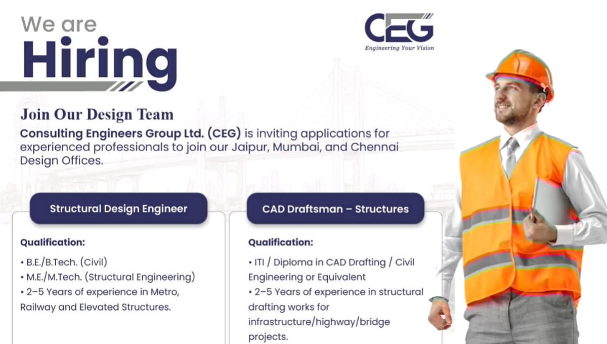Consulting Engineers Group Ltd Hiring 2026