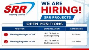 SRR Projects Job Opening 2026