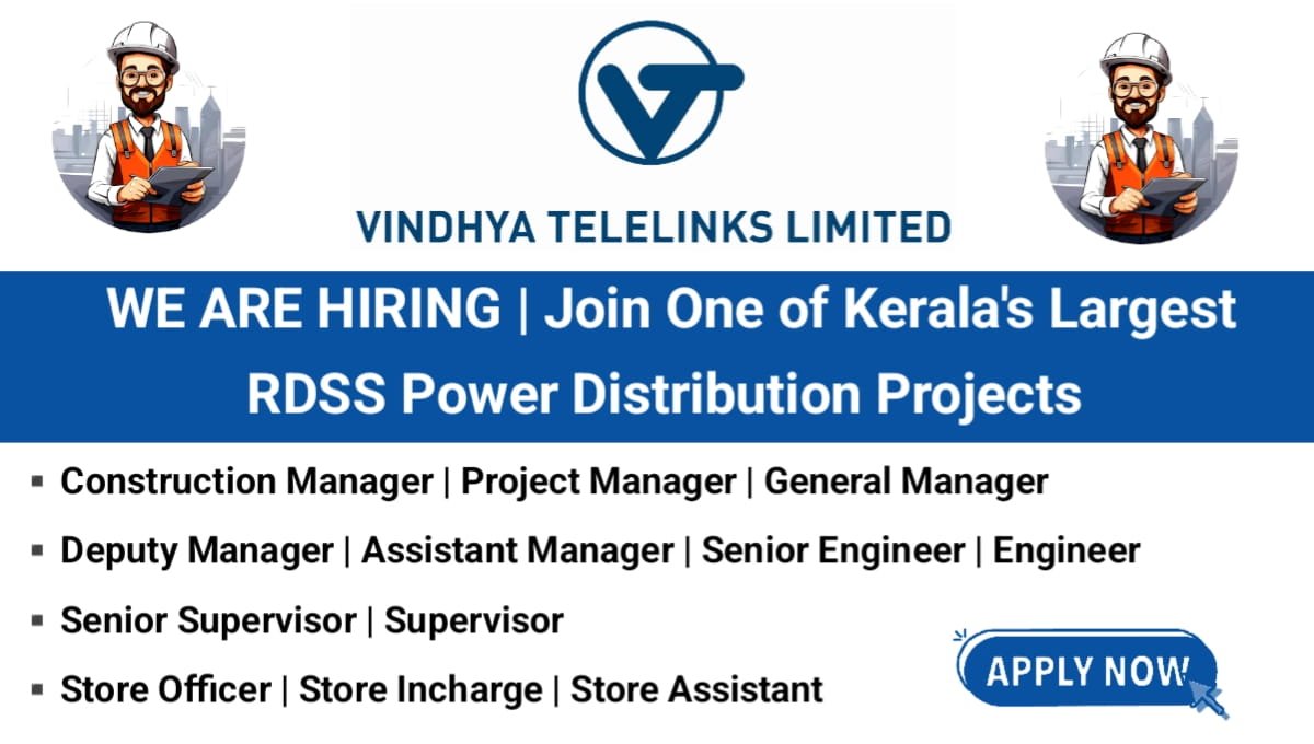 Vindhya Telelinks Limited Recruitment