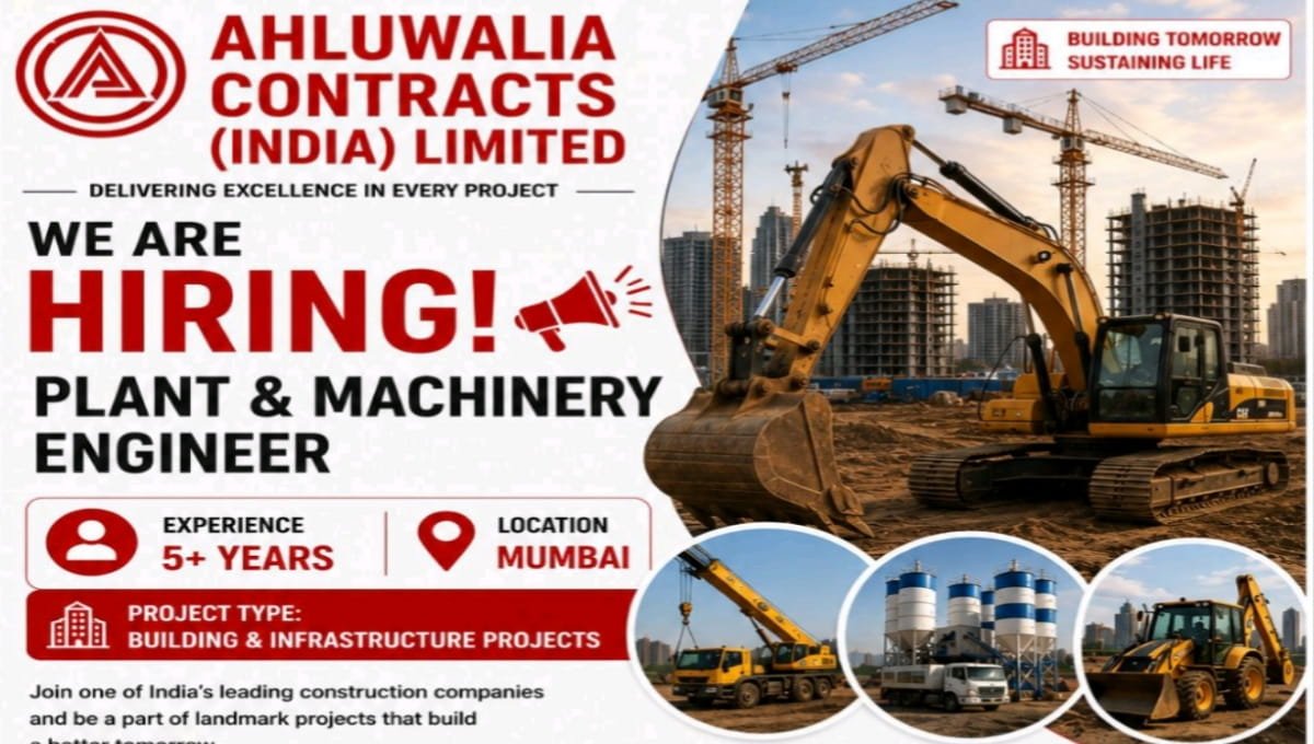Ahluwalia Contracts (India) Limited Hiring