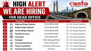 Casta Engineers Pvt Ltd Vacancy