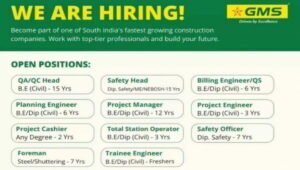 GMS Elegant Builders Pvt Ltd Vacancy