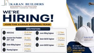 Karan Builders Hiring 2026