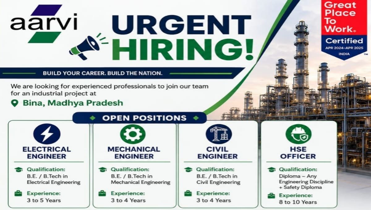 Aarvi Engineering Jobs