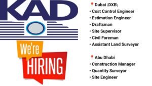 KAD Construction Recruitment 2026