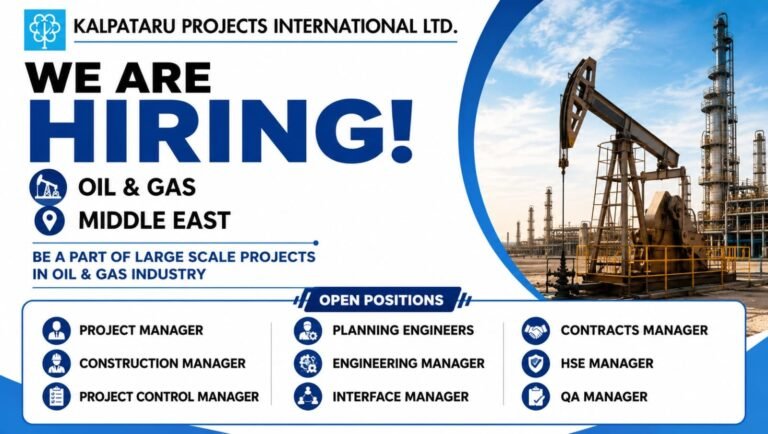 Kalpataru Projects International Careers 2026
