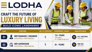 Lodha Jobs 2026