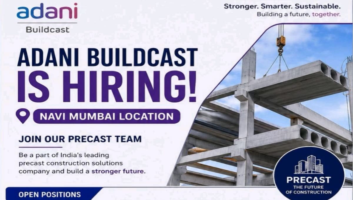 Adani Buildcast Hiring