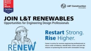 L&T Construction Renewables Hiring 2026