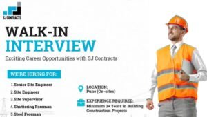 SJ Contracts Pvt Ltd Walk-In Interview 2026