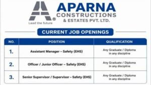 Aparna Constructions Recruitment 2026