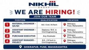 Nikhil Group Recruitment 2026