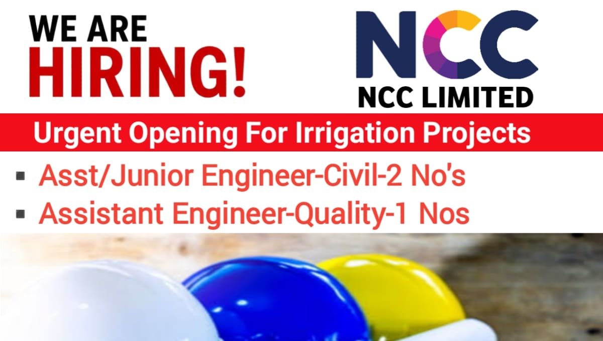 NCC Limited Urgent Opening