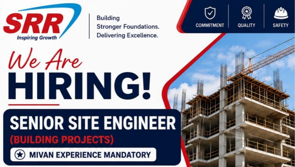 SRR Projects Hiring 