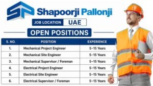 Shapoorji Pallonji Recruitment Drive 2026