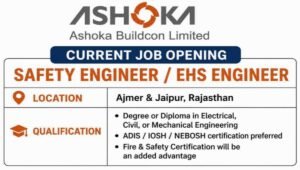 Ashoka Buildcon Recruitment 2026